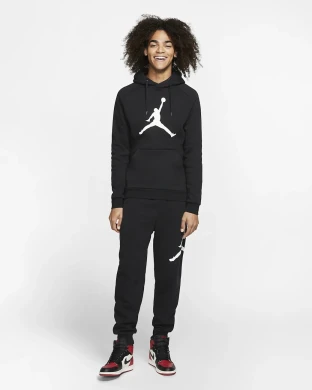 Мужская Кофта Nike M Jordan Jumpman Logo Flc Po (AV3145-010), L