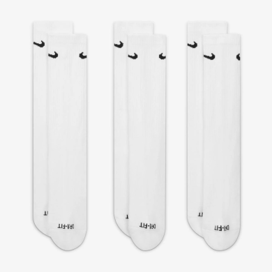 Носки Nike Everyday Plus Cushioned Crew 3Pack (SX6888-100), EUR 38-42