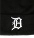 Шапка 47 Brand Detroit Tigers Raised Cuff Kni (B-RKN09ACE-BK), One Size