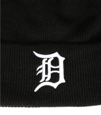 Шапка 47 Brand Detroit Tigers Raised Cuff Kni (B-RKN09ACE-BK), One Size