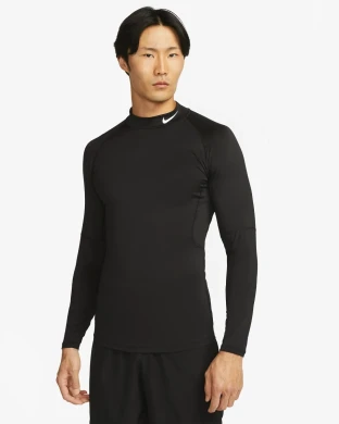 Термобелье Мужское Nike Pro Dri-Fit Fitness Mock-Neck Long-Sleeve (FB7908-010), XL