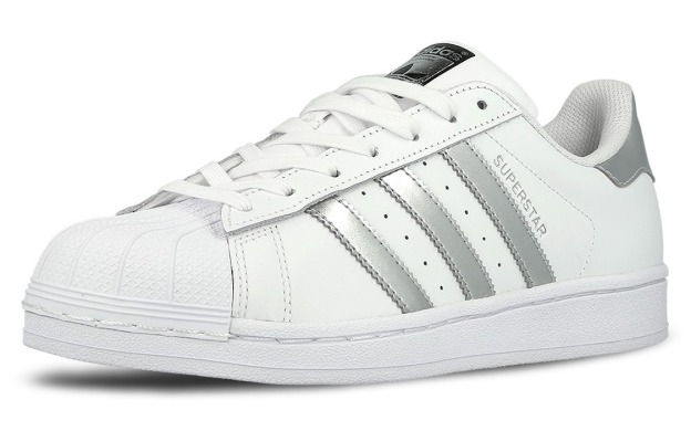 Кеды Adidas Originals Superstar "White Silver", EUR 36,5