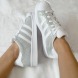 Кеды Adidas Superstar "Silver/White", EUR 36