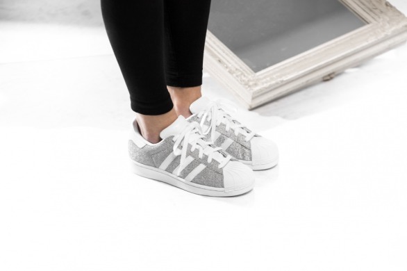 Кеды Adidas Superstar "Silver/White", EUR 36