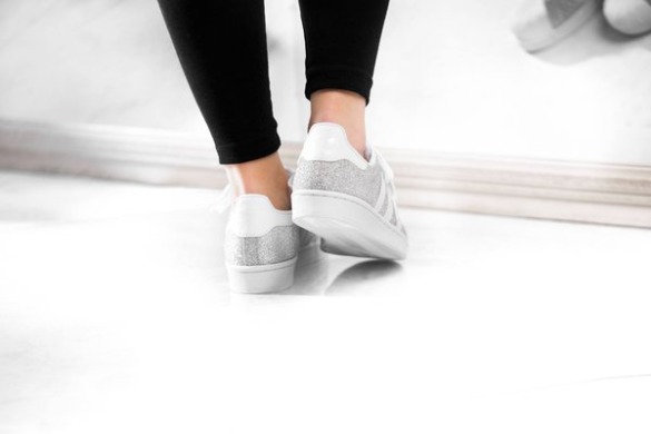 Кеды Adidas Superstar "Silver/White", EUR 36