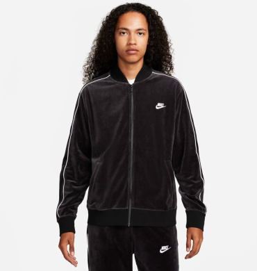 Кофта мужская Nike Sportswear Club Velour (FB8231-010), XL