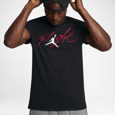 Мужская футболка Jordan JSW Tee Brand 4 "Black" (908013-014), M