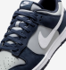 Чоловічі кросівки Nike Dunk Low 'Georgetown' (IB3079-400), EUR 44,5