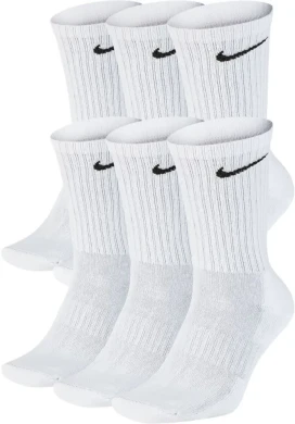 Шкарпетки Nike U Ed Pls Csh Crw 6Pr - 132, EUR 34-38