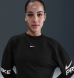 Свитшот женский Nike Flc Crew Tt Hrx (HV3591-010), S