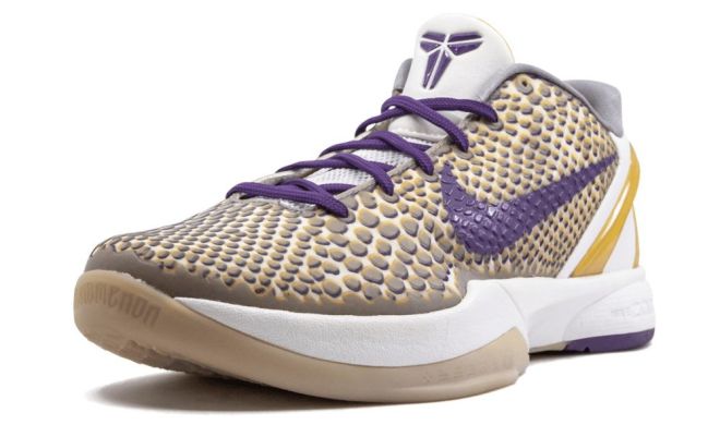 Баскетбольні кросівки Nike Zoom Kobe 6 "3D Lakers", EUR 42