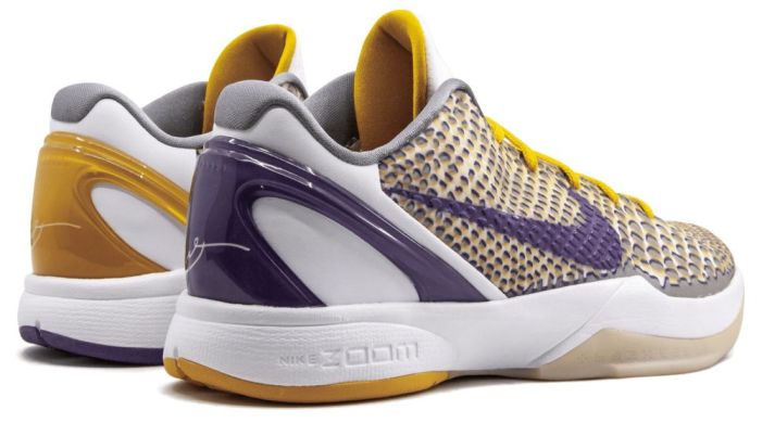 Баскетбольные кроссовки Nike Zoom Kobe 6 "3D Lakers", EUR 40