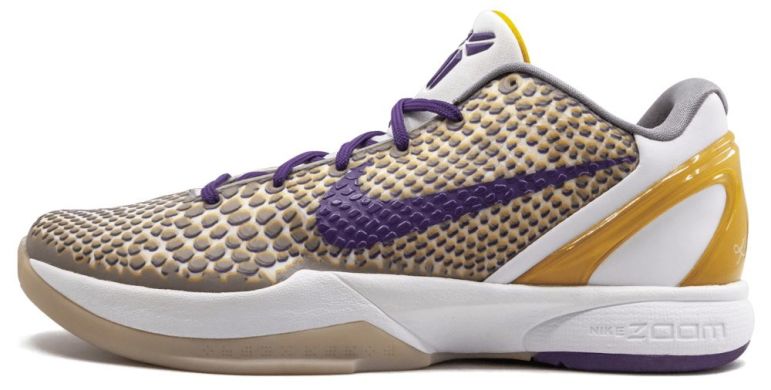 Баскетбольные кроссовки Nike Zoom Kobe 6 "3D Lakers", EUR 42