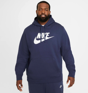 Худи Мужское Nike M NSW Club Hoodie Po Bb Gx (BV2973-410)