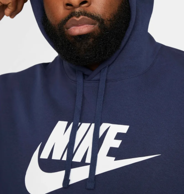Худи Мужское Nike M NSW Club Hoodie Po Bb Gx (BV2973-410)