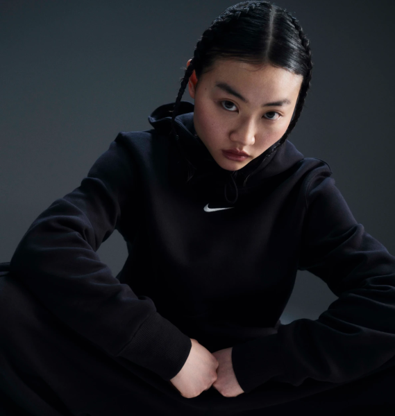 Худи женское Nike Phoenix Fleece (HF6839-010)