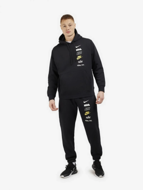 Кофта Чоловічі Nike M Nk Club+ Bb Po Hoodie Mlogo Flc (DX0783-010), M