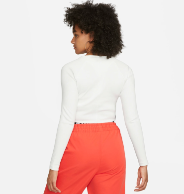 Кофта женская Nike Nsw Ls Top Rib Sw (FJ5220-121), L