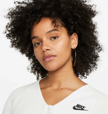 Кофта женская Nike Nsw Ls Top Rib Sw (FJ5220-121), L