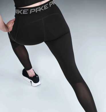 Лосини жіночі Nike Pro Mid-Rise 7/8 Graphic (HV2306-010), S