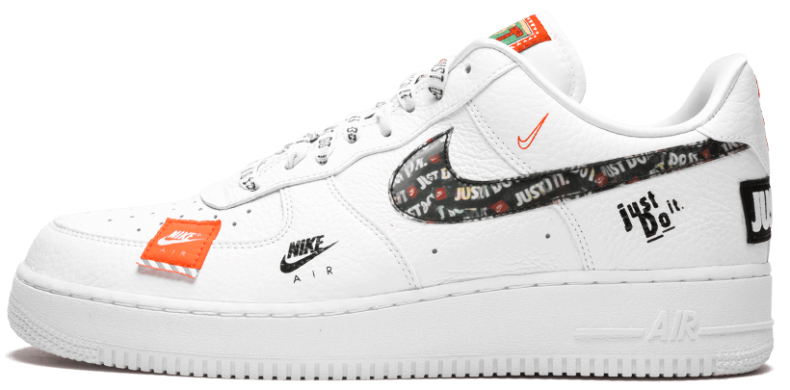 Чоловічі кросівки Nike Air Force 1 07 Just Do It Pack "White", EUR 41