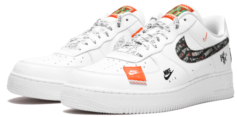 Мужские кроссовки Nike Air Force 1 07 Just Do It Pack "White", EUR 43