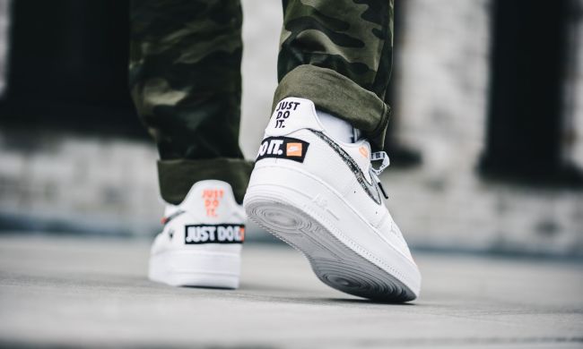 Мужские кроссовки Nike Air Force 1 07 Just Do It Pack "White", EUR 45