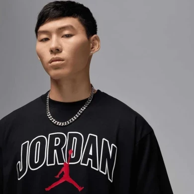 Мужская футболка Jordan M Brk Arch Jd Hbr Ss Crew (IB7347-010), XL