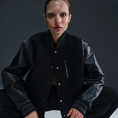 Женский бомбер Nike NSW Destroyer Varsity Jkt (FN3672-010), S