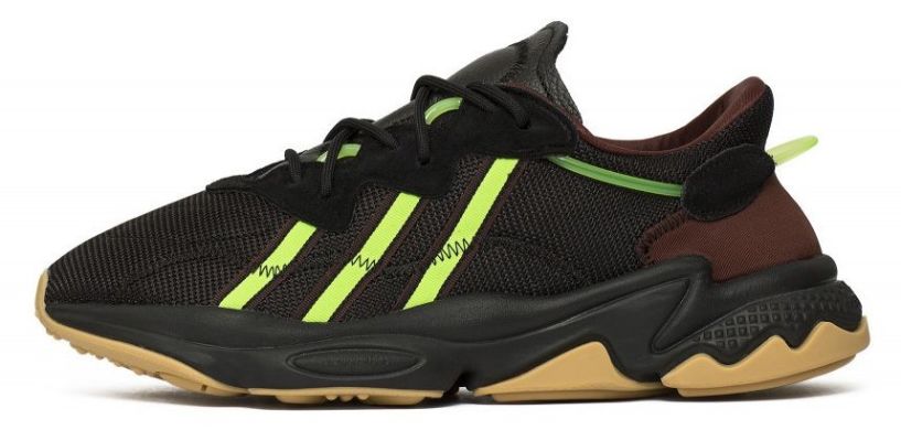 Кросівки Adidas x Pusha T Ozweego "Black Brown Green", EUR 45
