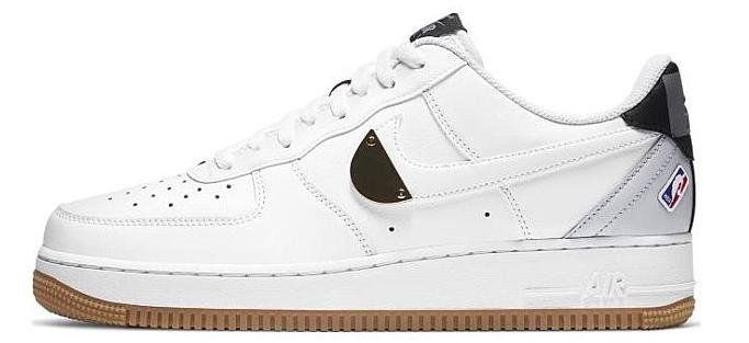 Кроссовки Nike Air Force 1 Low 07 Lv8 X NBA "White/Grey/Gum", EUR 36