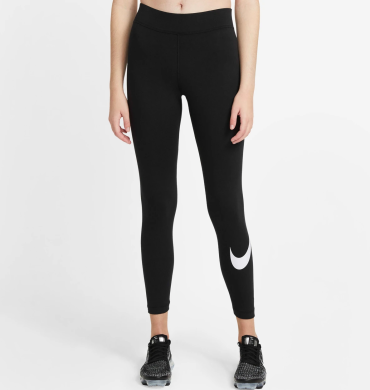Лосины женские Nike W Nsw Essntl Lggng Swoosh Mr (CZ8530-010), XS