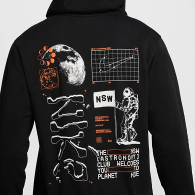 Мужская толстовка Nike Club Ft Moon Gfx (HQ8594-010), L