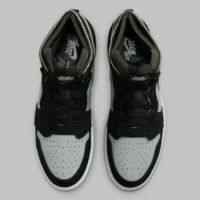 Мужские кроссовки Air Jordan 1 Zoom CMFT "Black Grey" (CT0978-001)