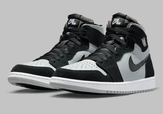 Мужские кроссовки Air Jordan 1 Zoom CMFT "Black Grey" (CT0978-001)