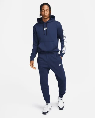 Спортивный Костюм Мужской Nike M Nk Club Flc Gx Hd Trk Suit (DM6838-411)