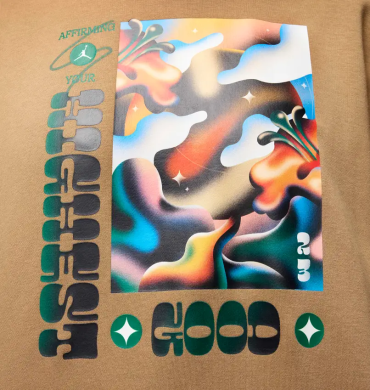 Свитшот Air Jordan x Brooklyn Moss Fleece Crew (FD7860-258), S