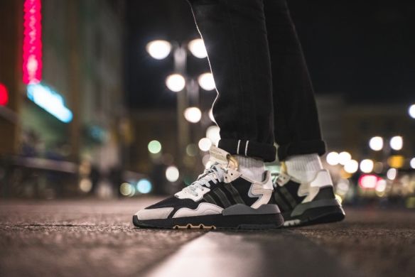 Мужские кроссовки Adidas Originals Nite Jogger Boost 'Black Carbon', EUR 40