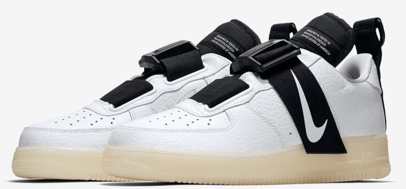 Чоловічі кросівки Nike Air Force 1 Utility 'White Black', EUR 41