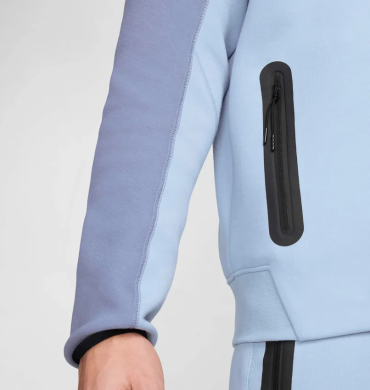 Толстовка мужская Nike Tch Flc Fz Wr Hoodie (FB7921-440)