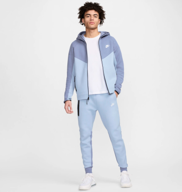 Толстовка мужская Nike Tch Flc Fz Wr Hoodie (FB7921-440)