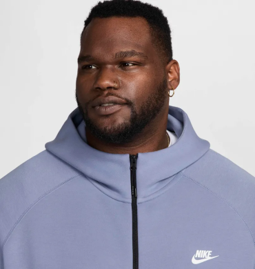 Толстовка мужская Nike Tch Flc Fz Wr Hoodie (FB7921-440)