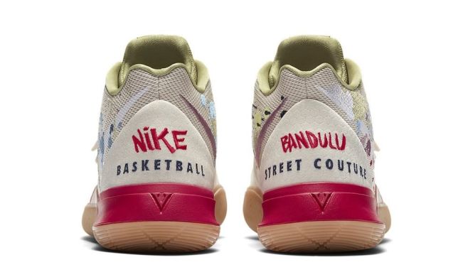 Баскетбольні кросівки Nike x Bandulu Kyrie 5 "Embroidered Splatters" , EUR 42