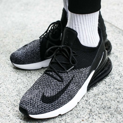 Nike 270 2025 black flyknit