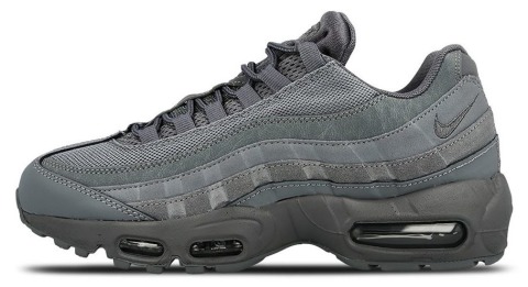 Nike air max 95 grey discount and green