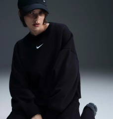 Світшот жіночий Nike Nsw Phoenix Fleece Black (DQ5761-010)