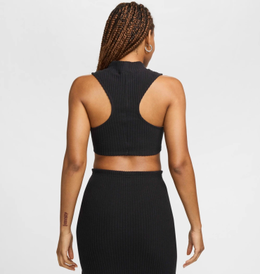 Топ женский Nike Chll Knt Rib Crp Tnk (FN3677-010), L