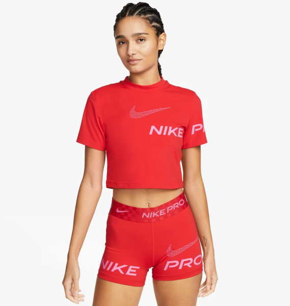 Топ женский Nike Pro Dri-Fit Graphic (DX0078-657)