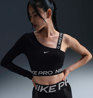 Топ женский Nike Pro Dri-FIT Shine (FV8100-010), XS