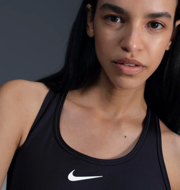 Топ женский Nike Swoosh Medium Support (DX6821-010)